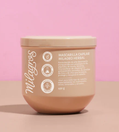 Mascarilla Capilar Milagro Herbal