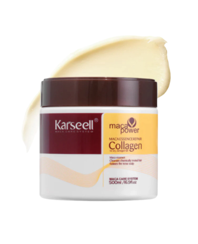 mascarilla capilar de colágeno para cabello seco y dañado